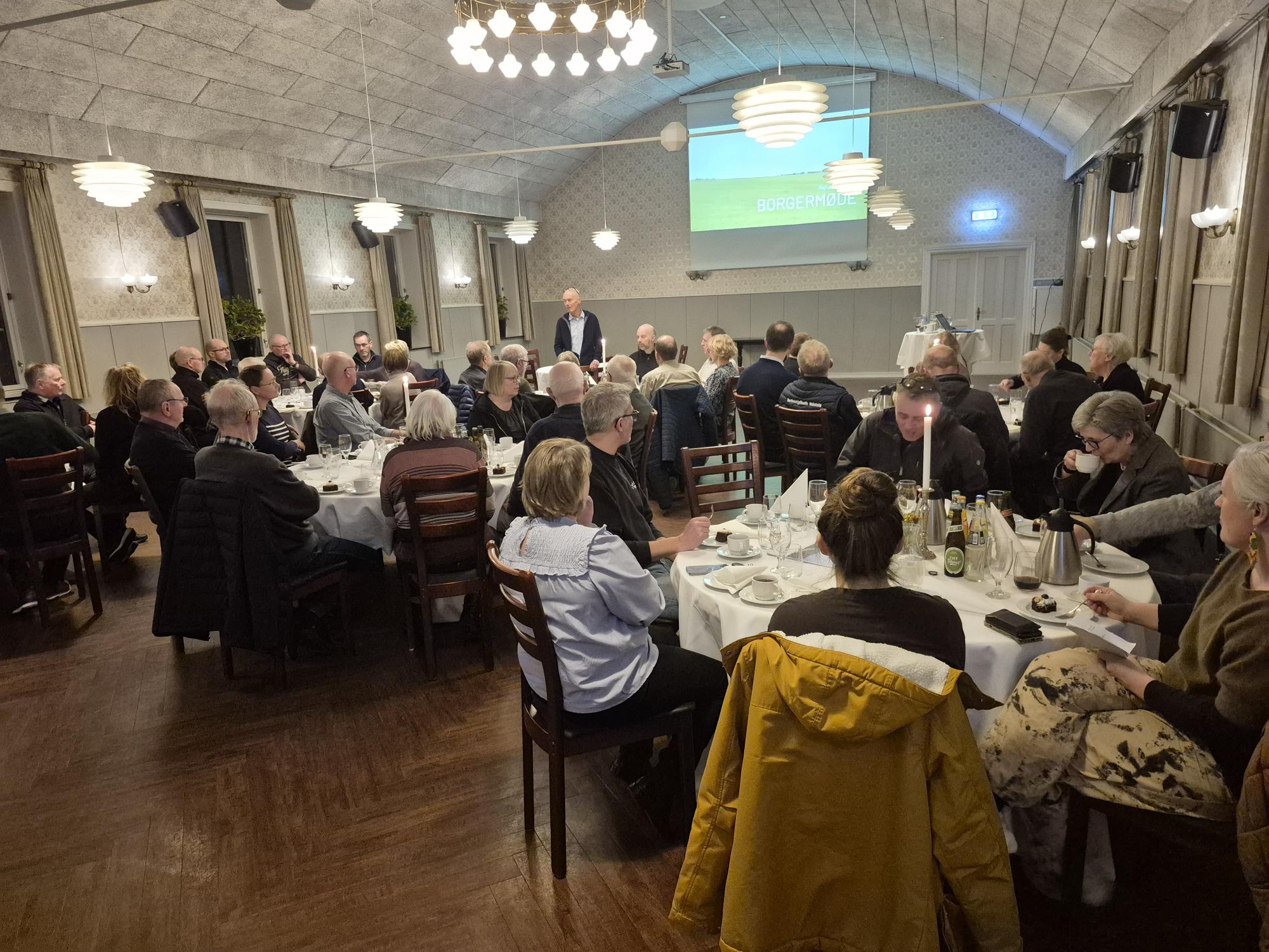 Stor interesse for borgermøder